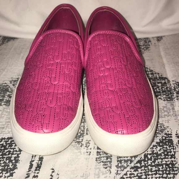 Juicy Couture Quilted Pink Signature Shoes Size 9 - Picture 4 of 6